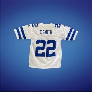 Vintage Adidas Dallas Cowboys rushing leader Emmitt Smith Boys jersey Size 8